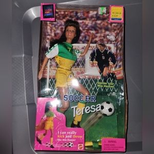 Mia Hamm Soccer Theresa Barbie